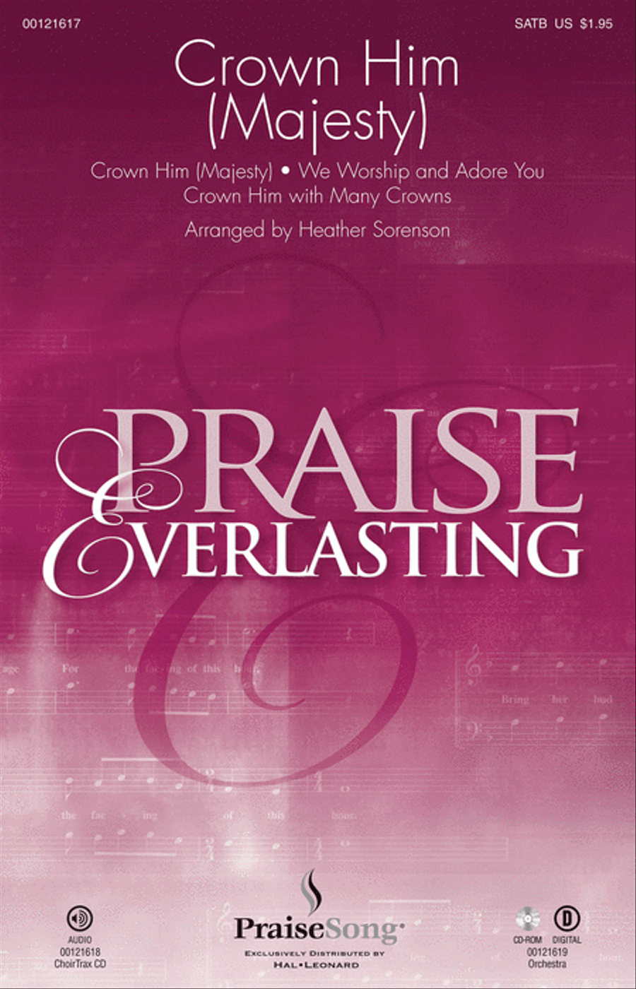 Crown Him (Majesty)(with “We Worship and Adore You” and “Crown Him with Many Crowns”) Choir scores gallery preview page 1