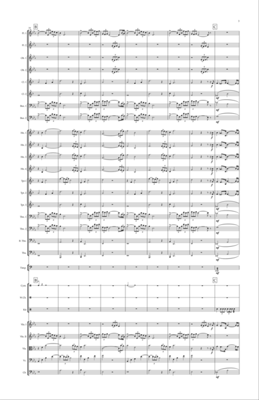 The Last Starfighter Full Orchestra scores gallery preview page 3