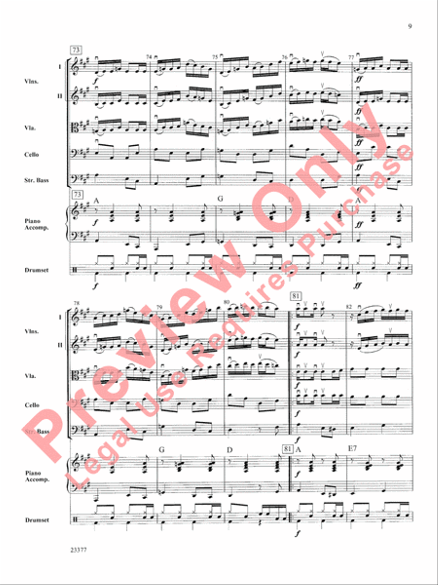 Front Porch Jam String Orchestra scores gallery preview page 10