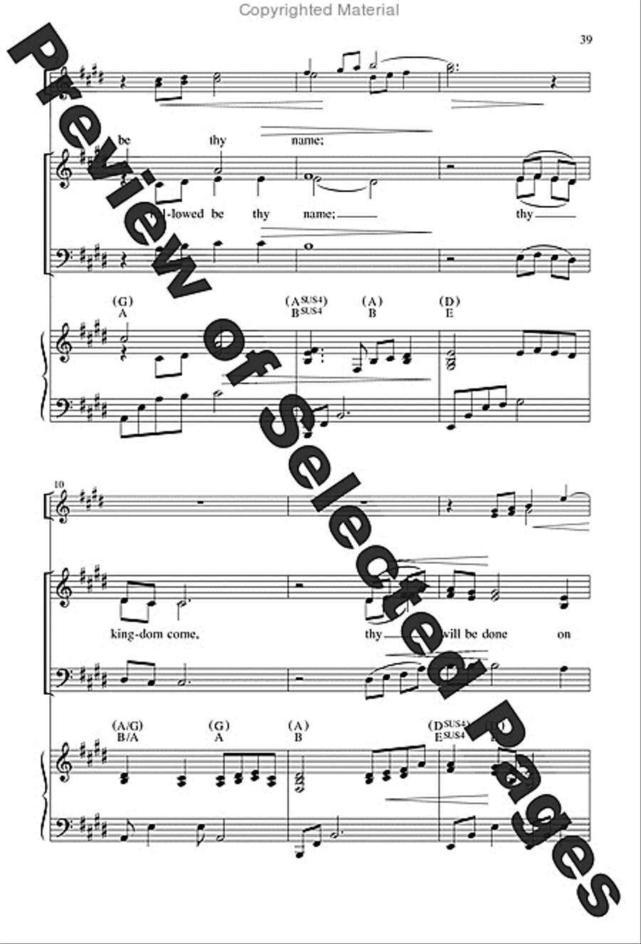 The Glendalough Mass CD scores gallery preview page 23