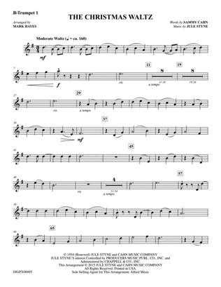 The Christmas Waltz: Trumpet 1