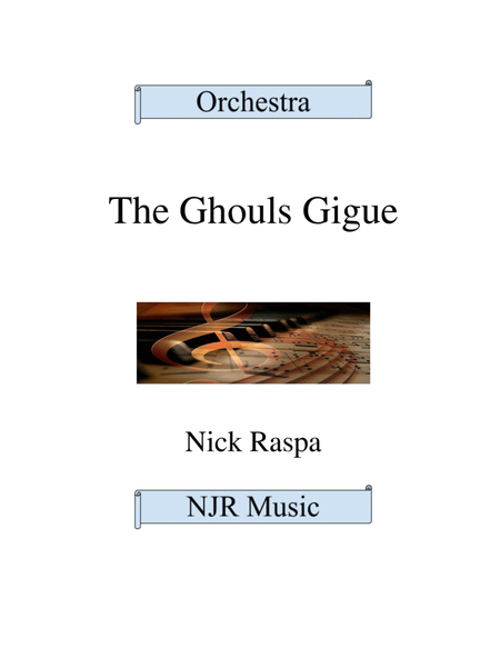 The Ghouls Gigue <I>(from "Three Dances for Halloween")</I> full orchestra - complete set image number null