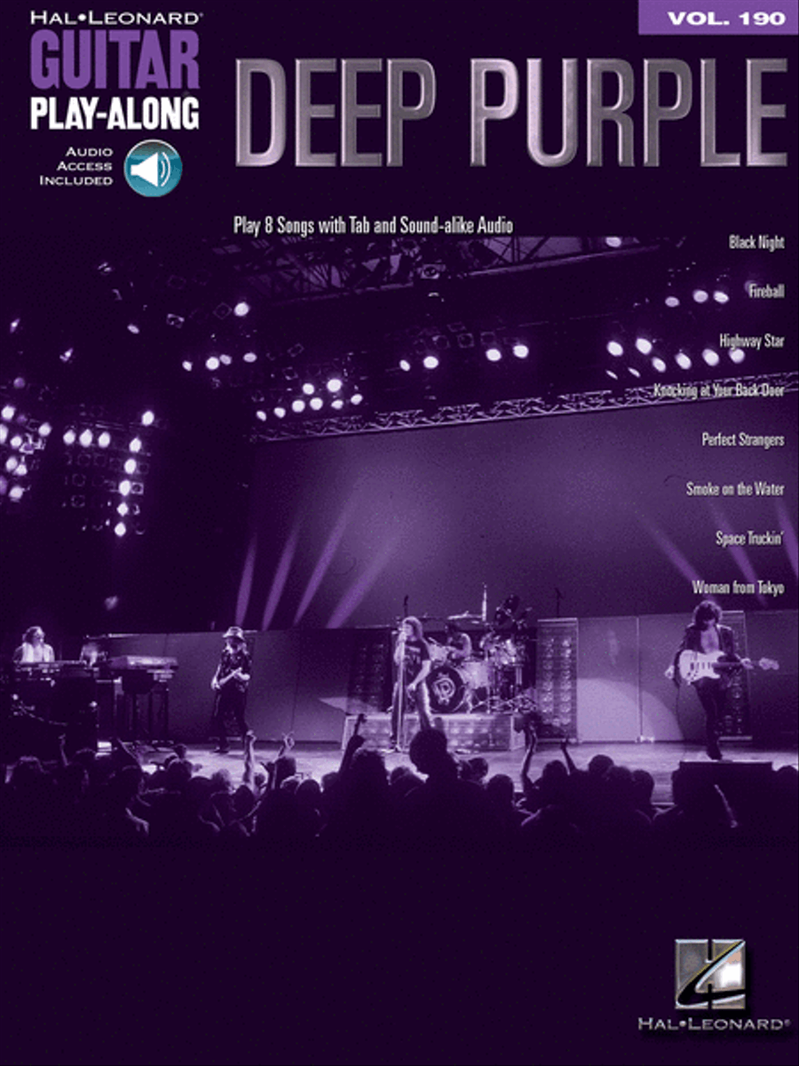 Deep Purple Guitar Tablature scores gallery preview page 1