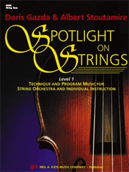Spotlight on Strings, Book 1 - String Bass