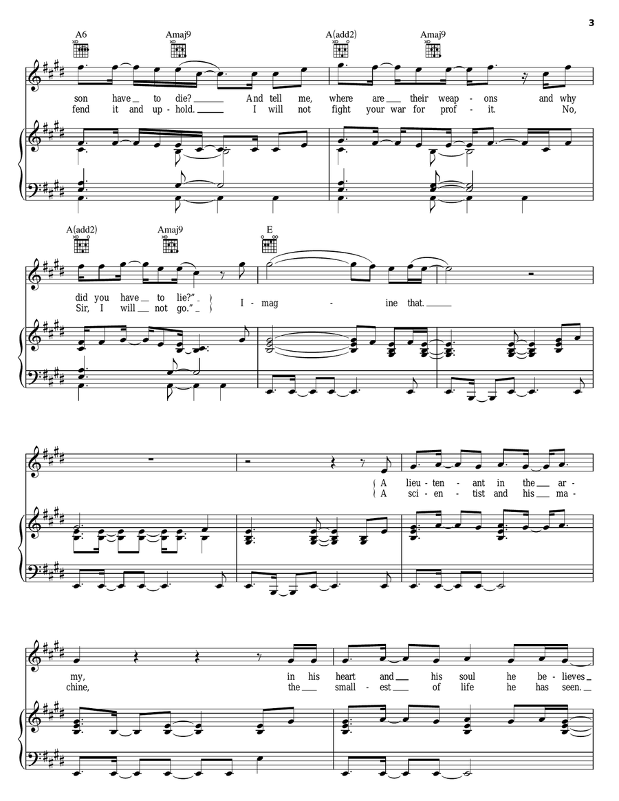 Imagine That Imagine That Piano, Vocal, Guitar scores gallery preview page 3