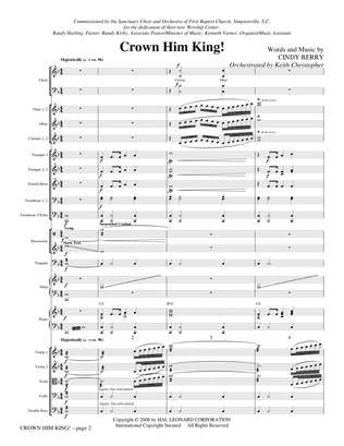 Book cover for Crown Him King! - Full Score