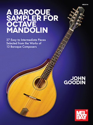 Book cover for A Baroque Sampler for Octave Mandolin