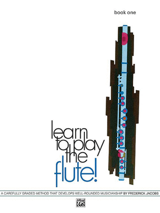 Book cover for Learn to Play the Flute!, Book 1