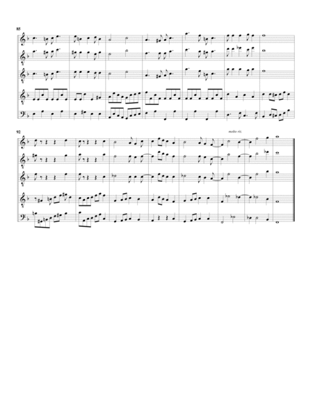 Real slow rag from the opera "Treemonisha" (arrangement for 5 recorders (SATTB))