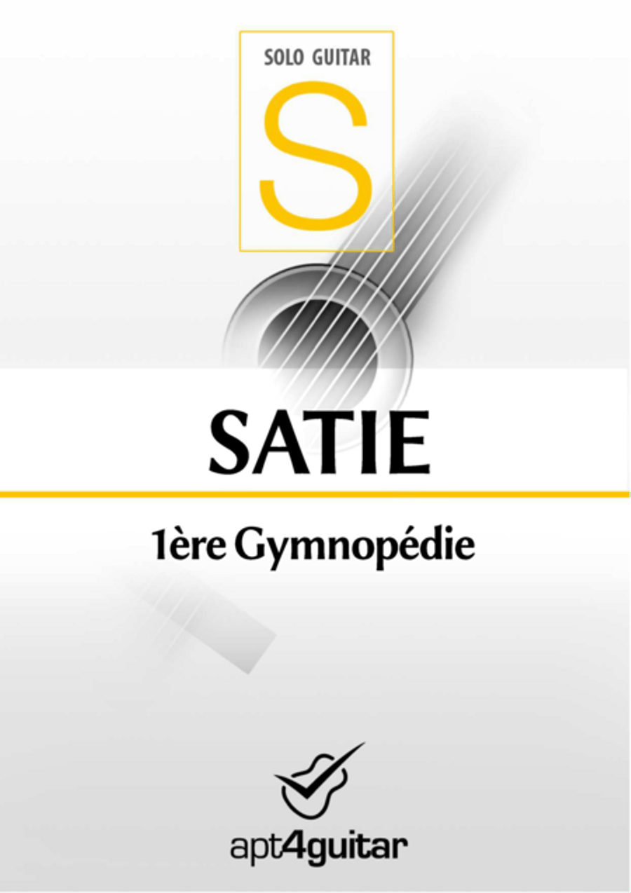 1ère Gymnopédie 1ère Gymnopédie Classical Guitar scores gallery preview page 1