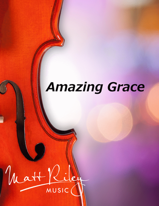 Book cover for Amazing Grace - Violin and Piano Duet