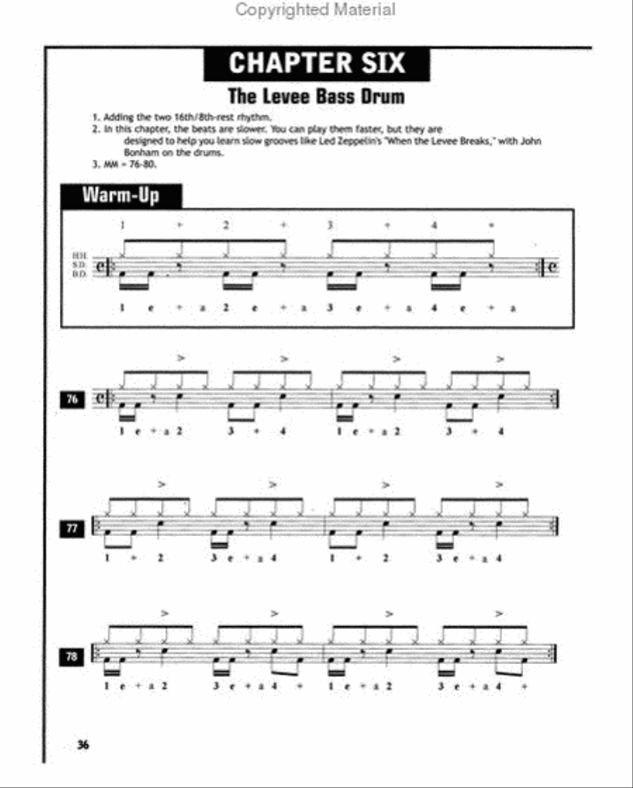 Eighth-Note Rock and Beyond Percussion scores gallery preview page 4