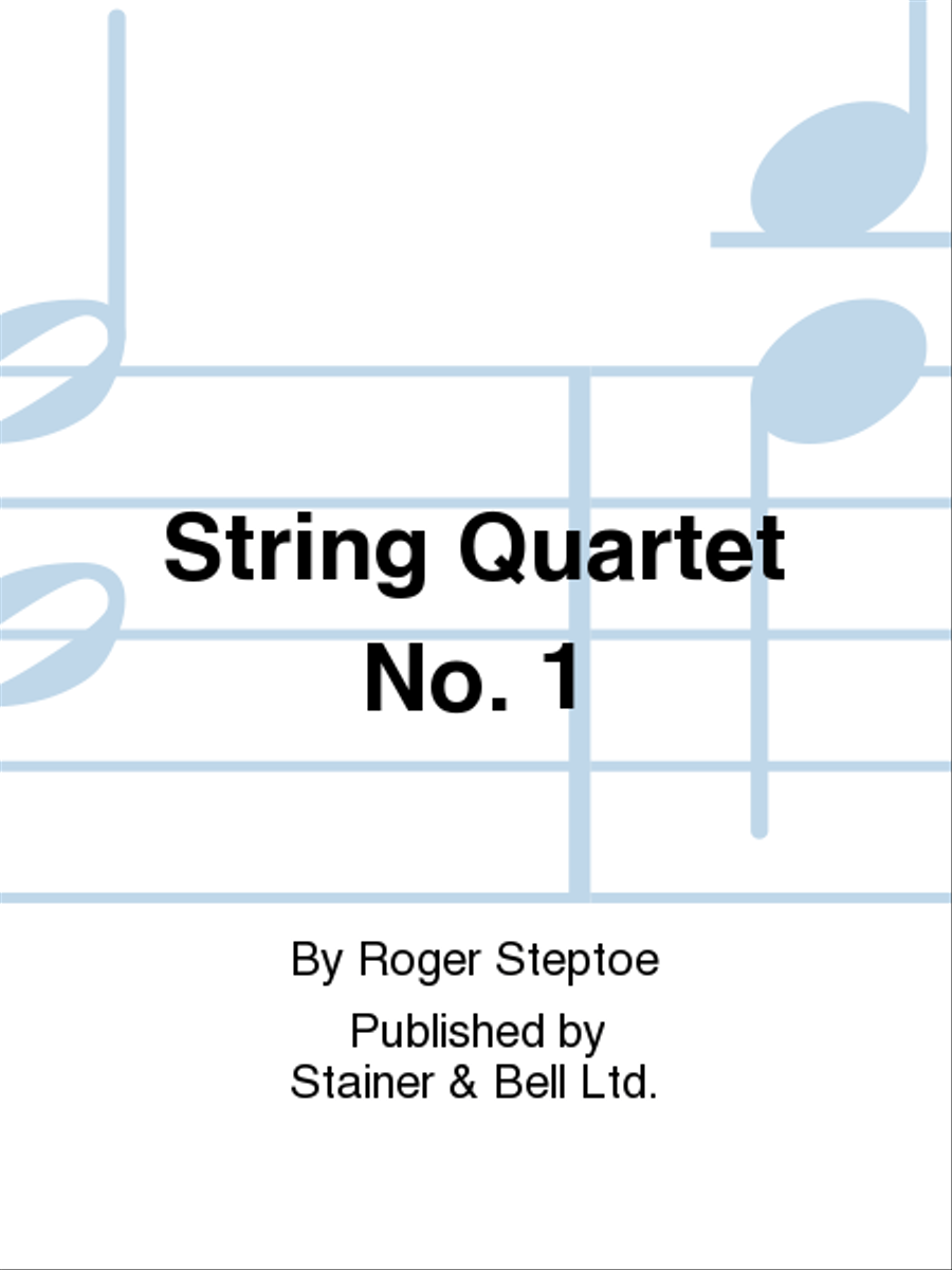 String Quartet No. 1 String Quartet scores gallery preview page 1