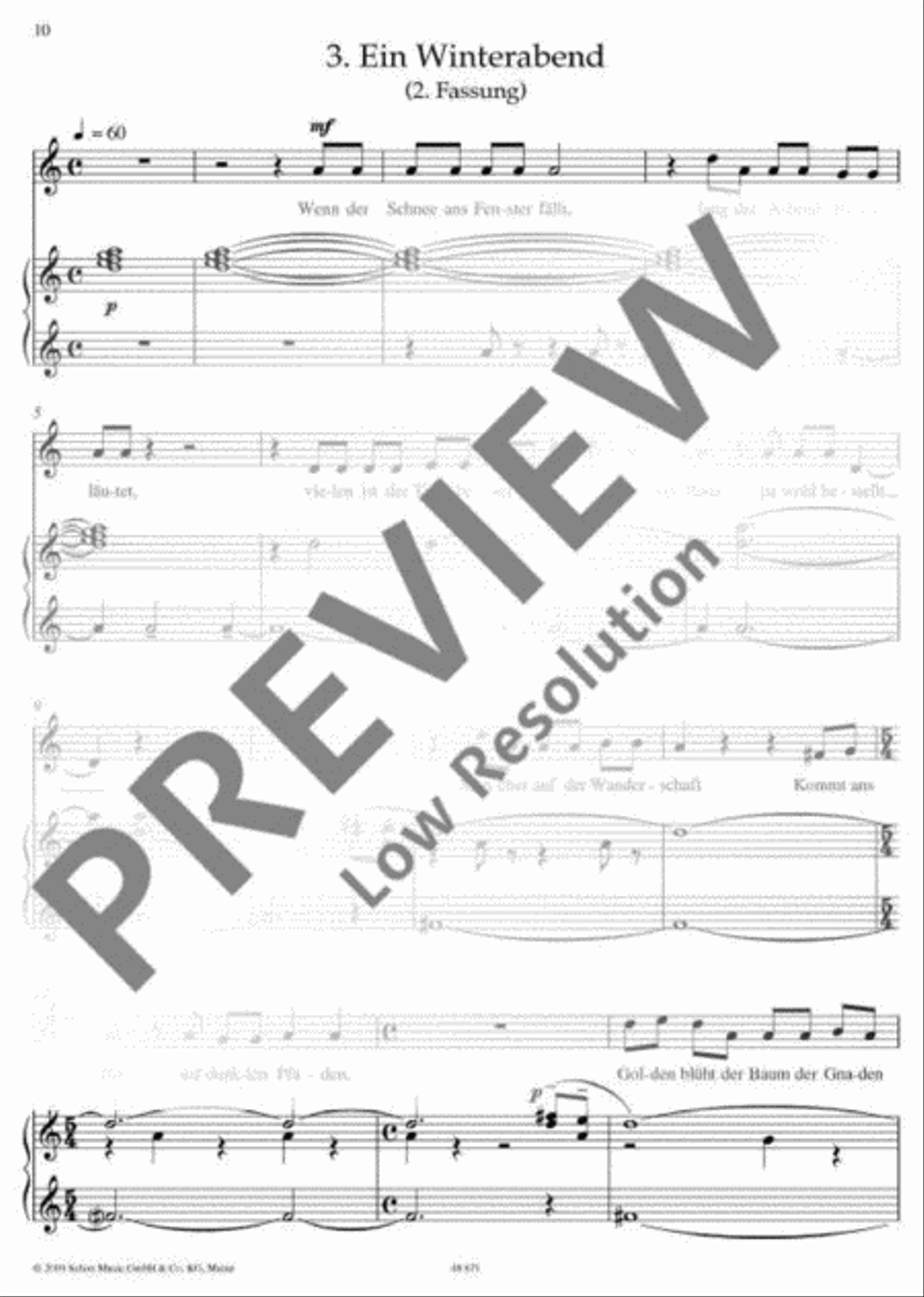 Trakl-Lieder I Trakl-Lieder I Tenor Voice scores gallery preview page 11