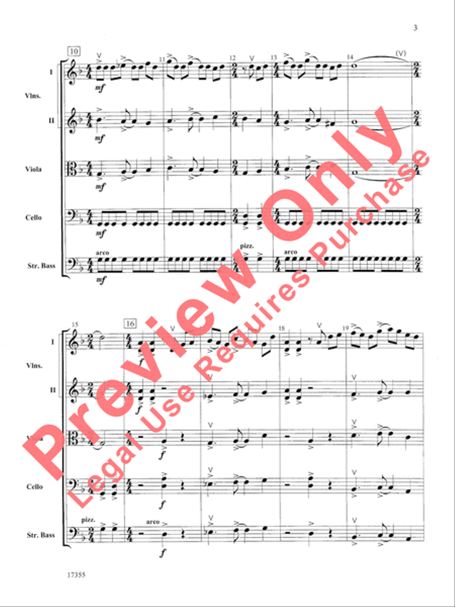 Mantras String Orchestra scores gallery preview page 4