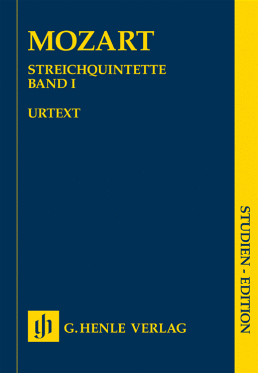 String Quintets – Volume I String Quintet scores gallery preview page 1
