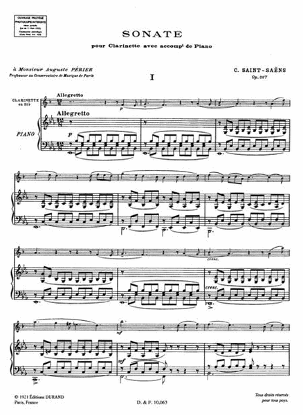 Sonate, Op. 167 (Sonata)