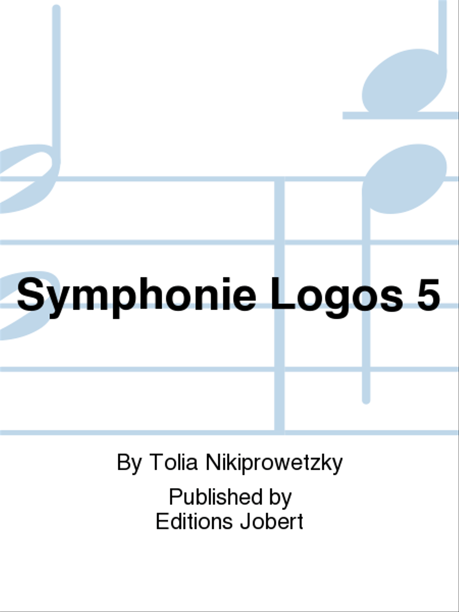 Symphonie Logos 5 Orchestra scores gallery preview page 1
