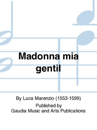 Book cover for Madonna mia gentil