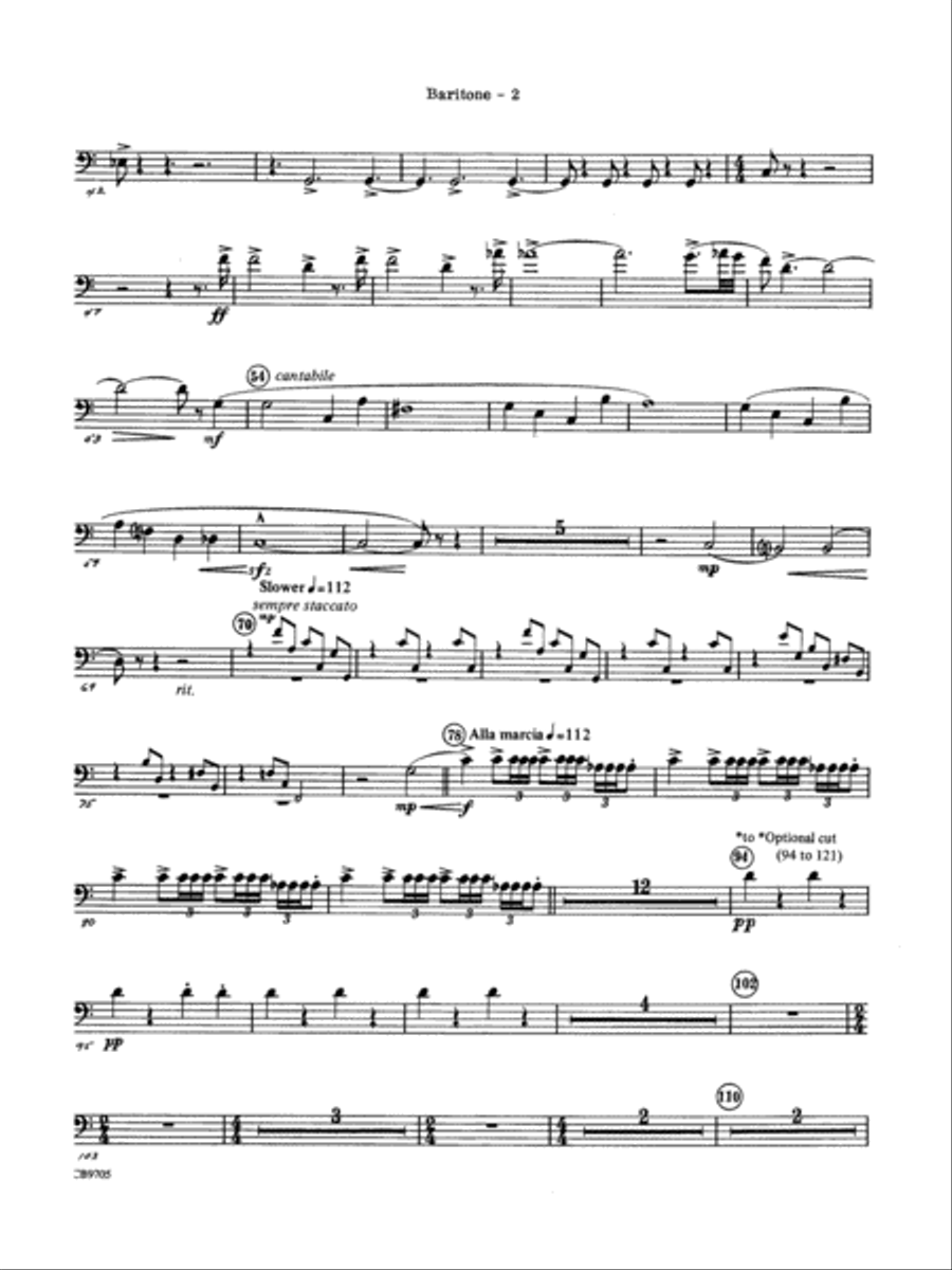 吹奏楽輸入合奏譜】The EMPIRE Strikes Back Melody｜アート