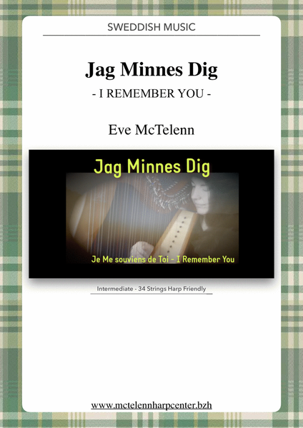 Jag Minnes Dig - Medieval Swedish Love Song - intermediate & 34 String Harp | McTelenn Harp Center image number null