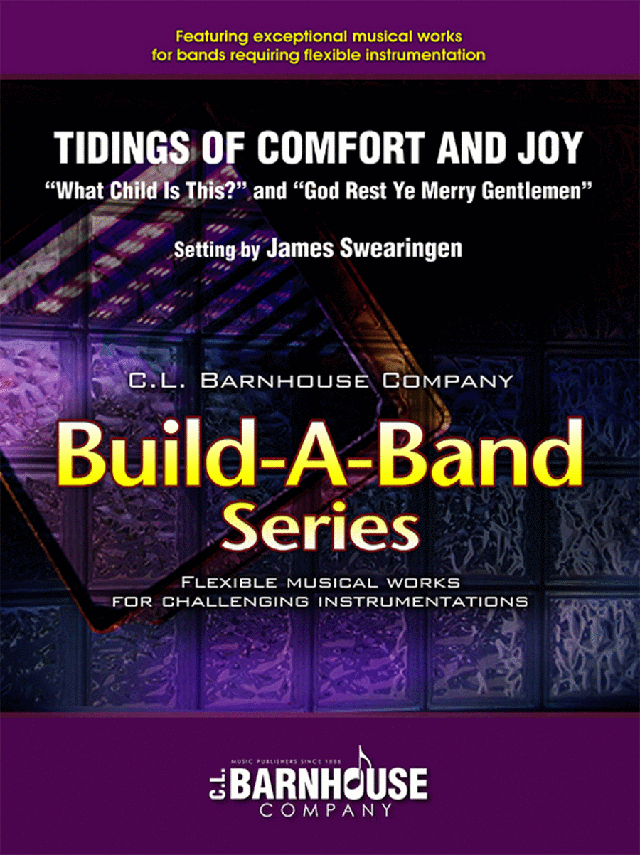 Tidings Of Comfort And Joy Concert Band scores gallery preview page 1