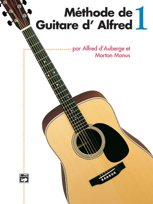 Book cover for Alfred's Basic Guitar Method, Book 1