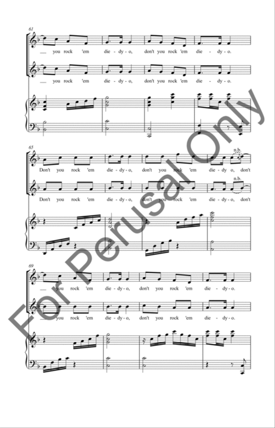 Sail Away Ladies 2-Part scores gallery preview page 7