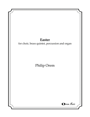 Easter - score and instrumental parts