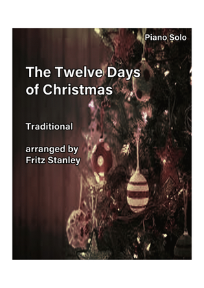 Book cover for The Twelve Days of Christmas - Piano Solo