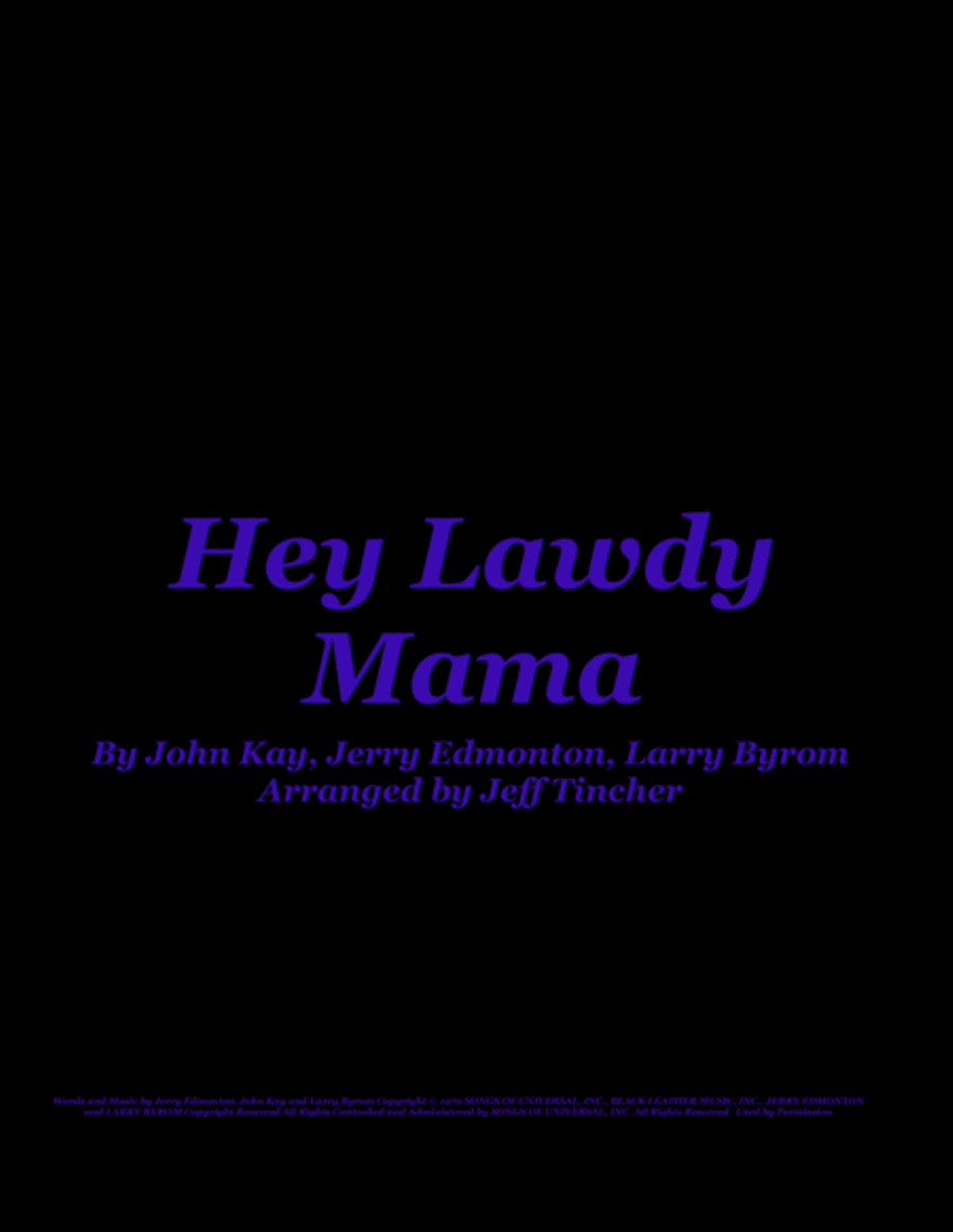 Hey Lawdy Mama Voice scores gallery preview page 1