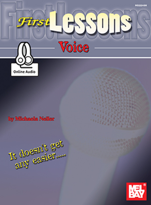 Book cover for First Lessons Voice