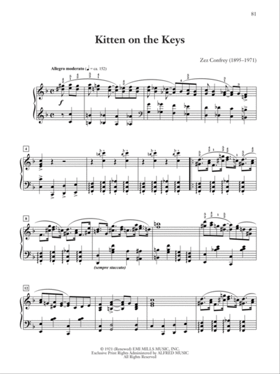 Anthology of American Piano Music