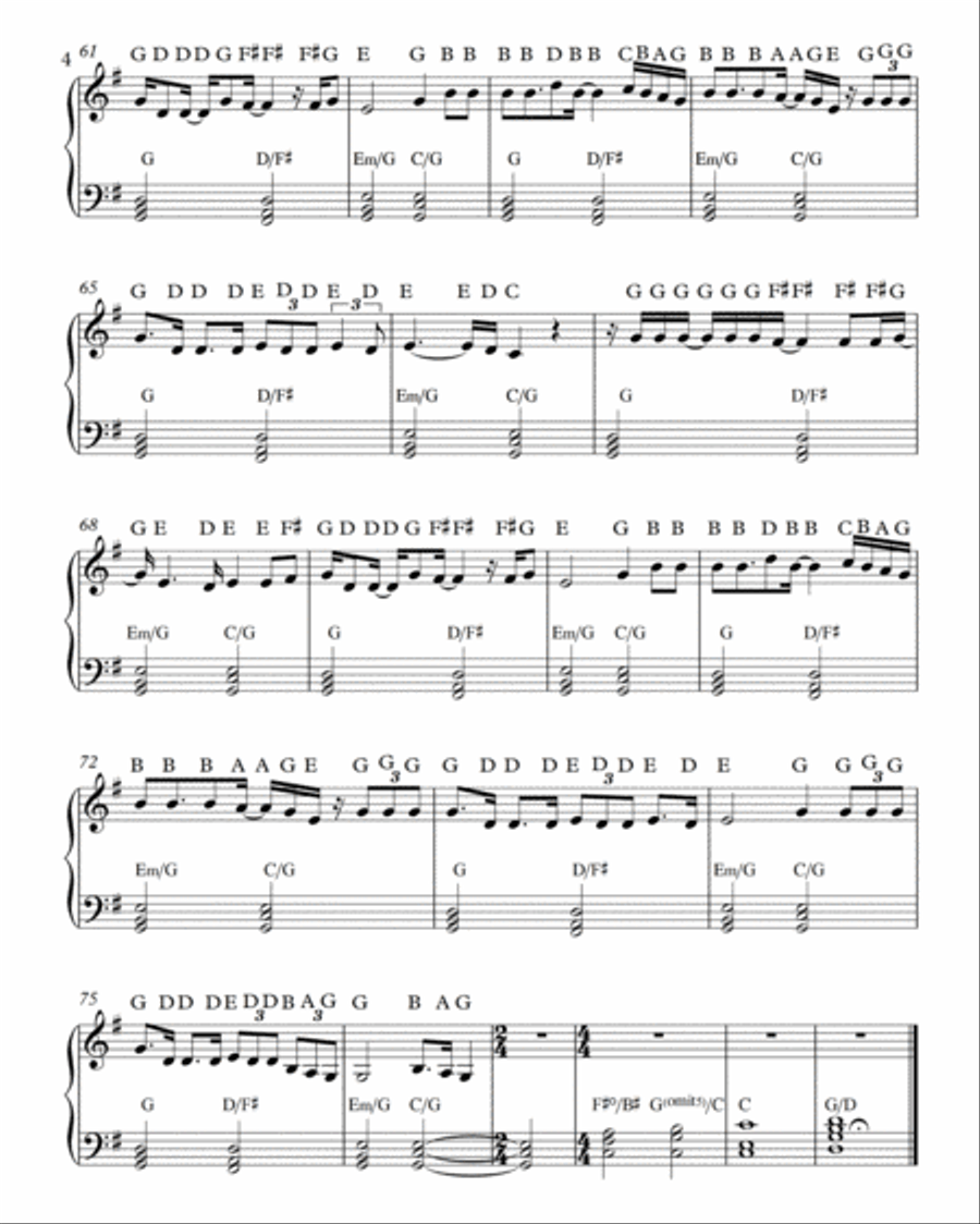 Someone Like You Voice scores gallery preview page 5