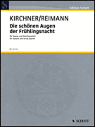 Book cover for Die Schonen Augen Der FrUhlingsnacht