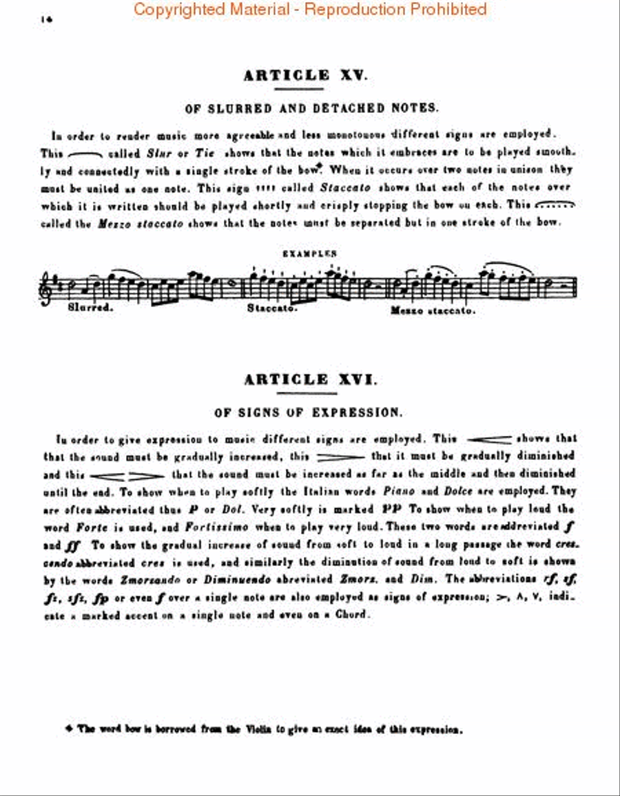 Oboe Method