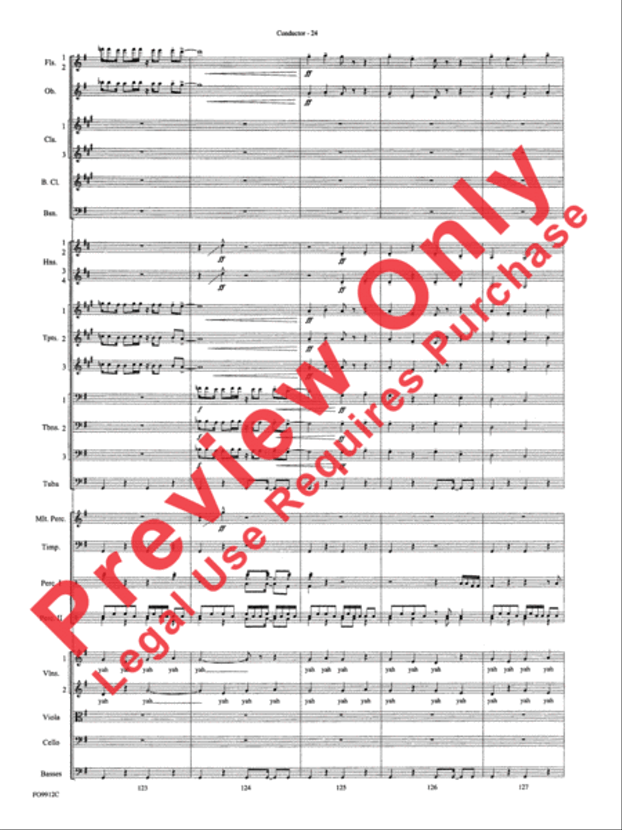 Selections from Star Wars: Episode I The Phantom Menace Full Orchestra scores gallery preview page 70