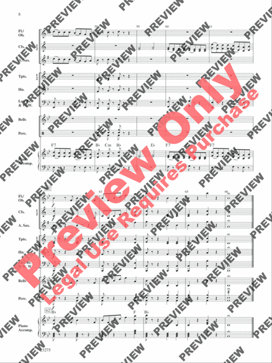 A Mozart Mix Concert Band scores gallery preview page 9