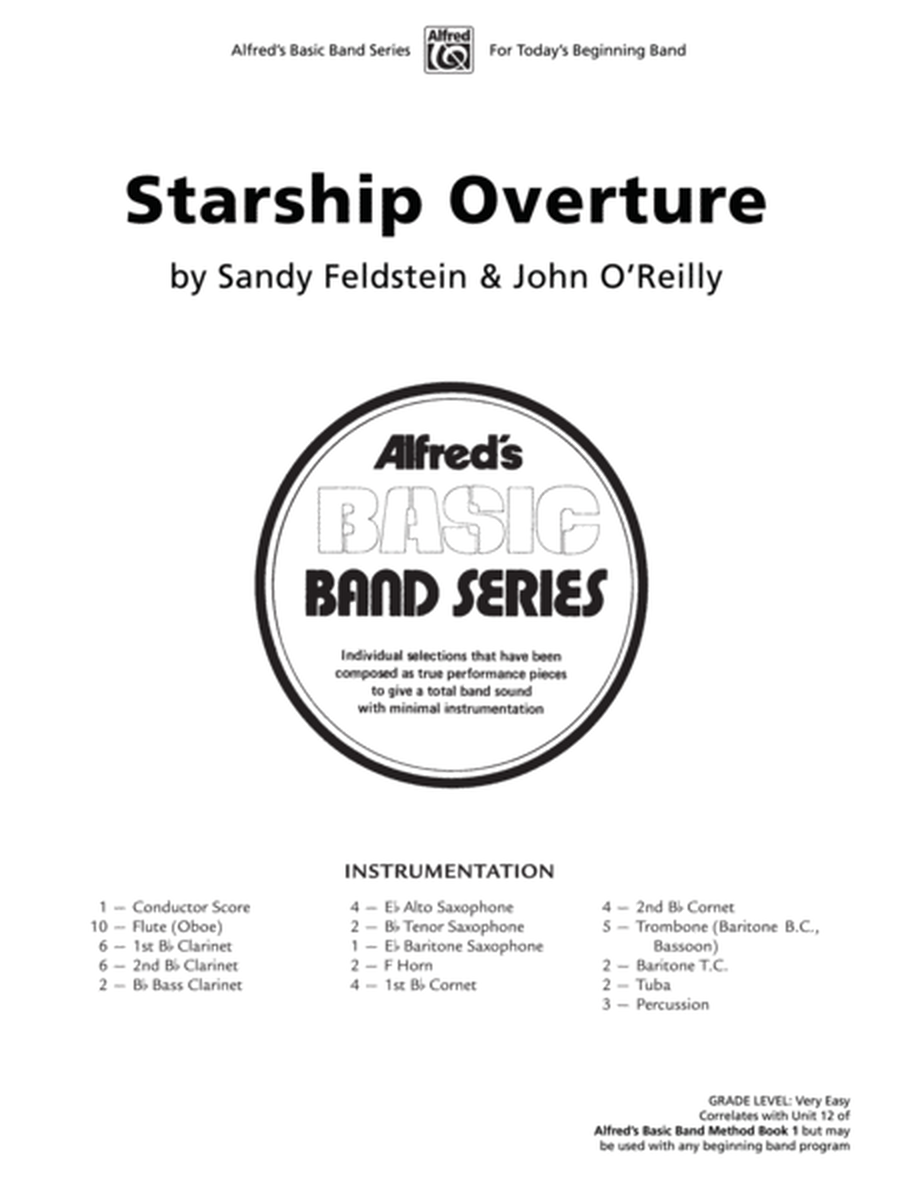 Starship Overture: Score