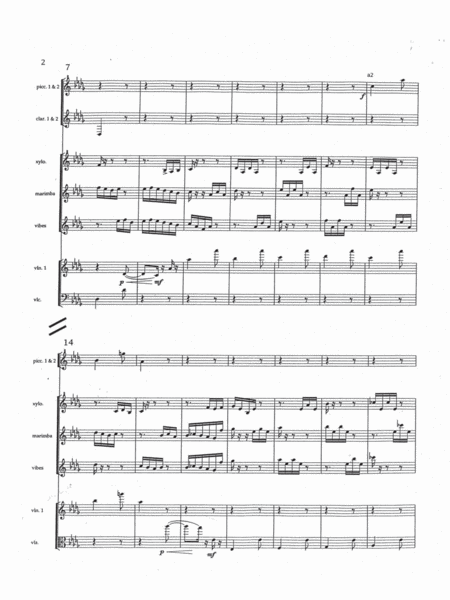 [arr. DeFotis] Prelude and Fugue III in C-Sharp Major