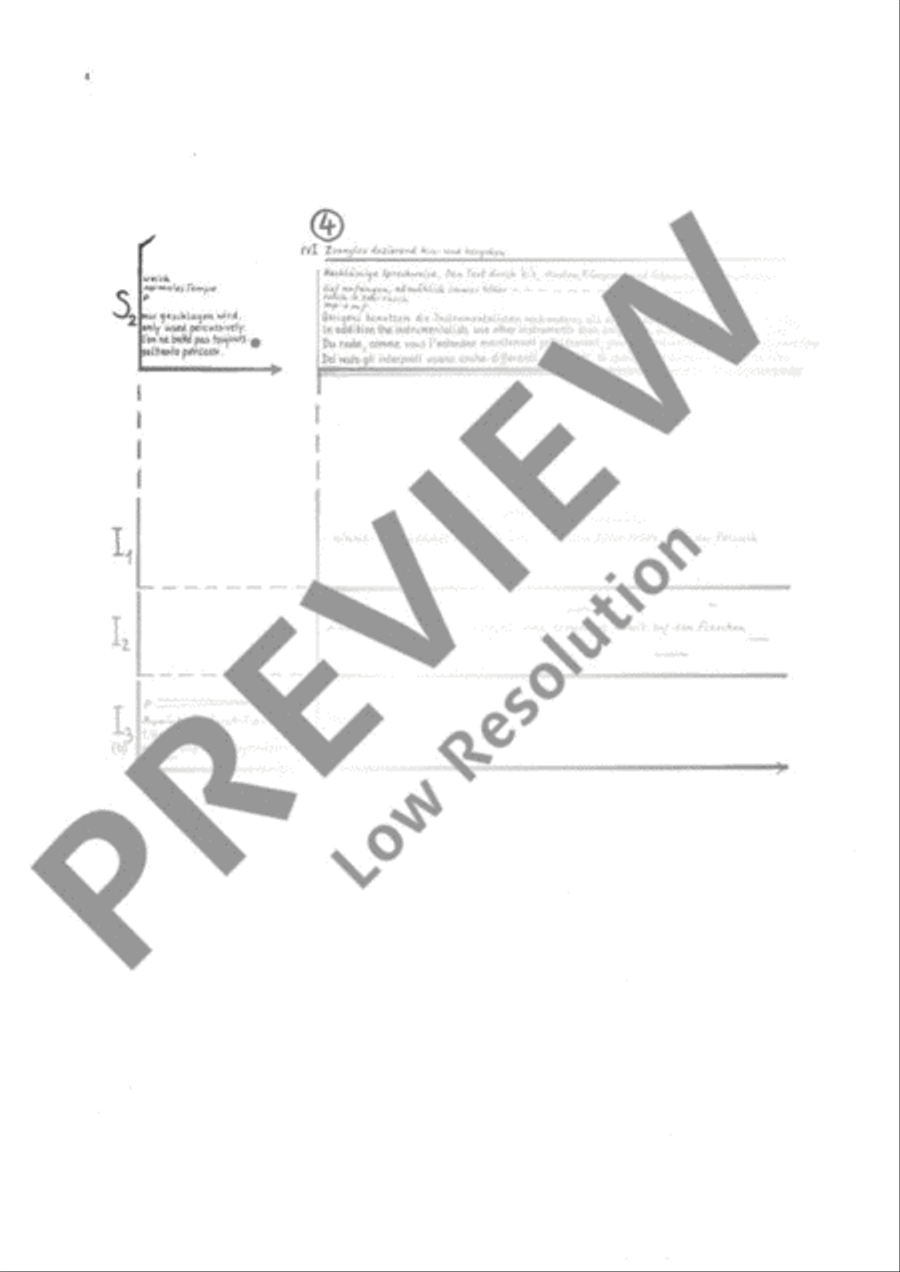Glossolalie 61 Performance Score scores gallery preview page 17