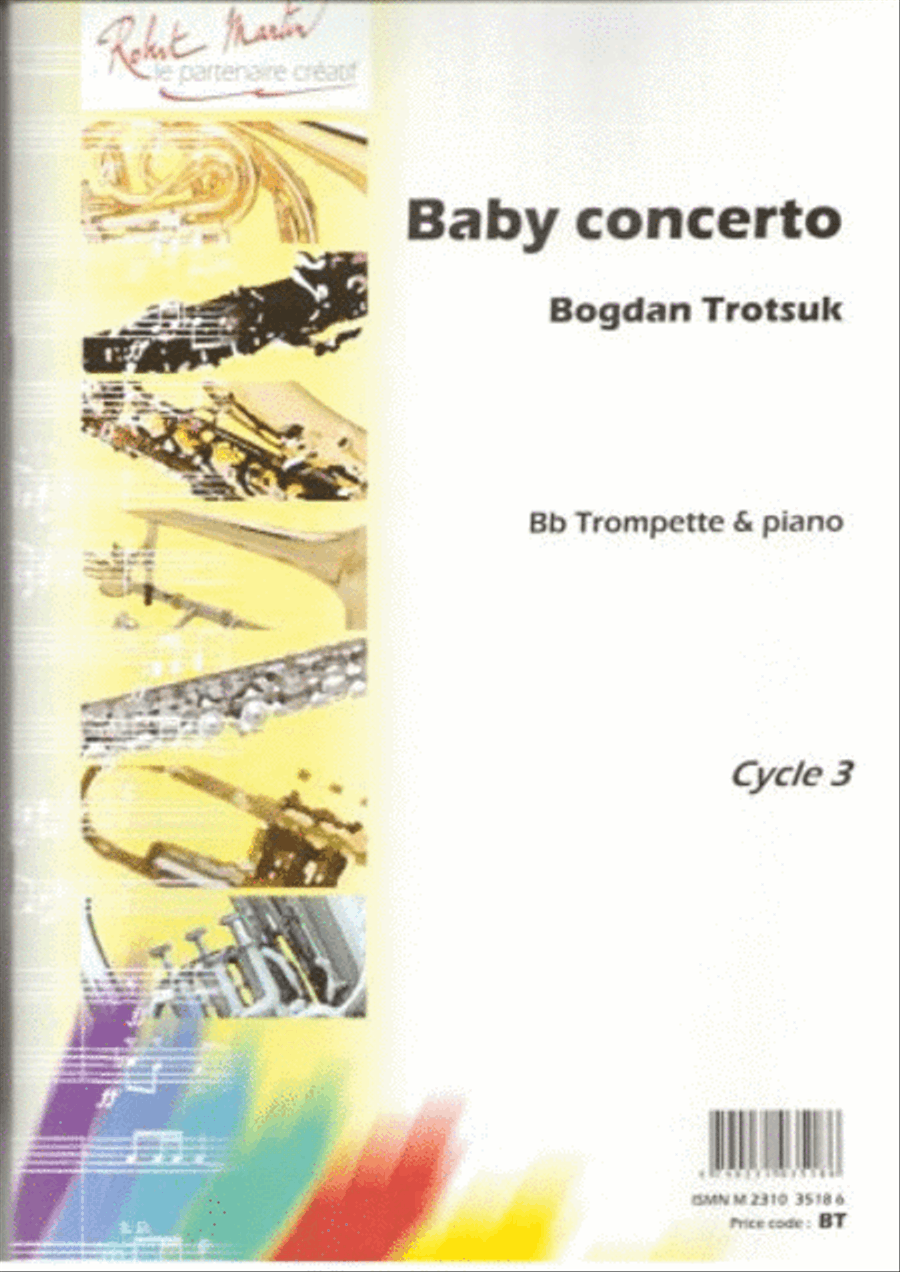 Baby concerto Baby concerto Trumpet Solo scores gallery preview page 1