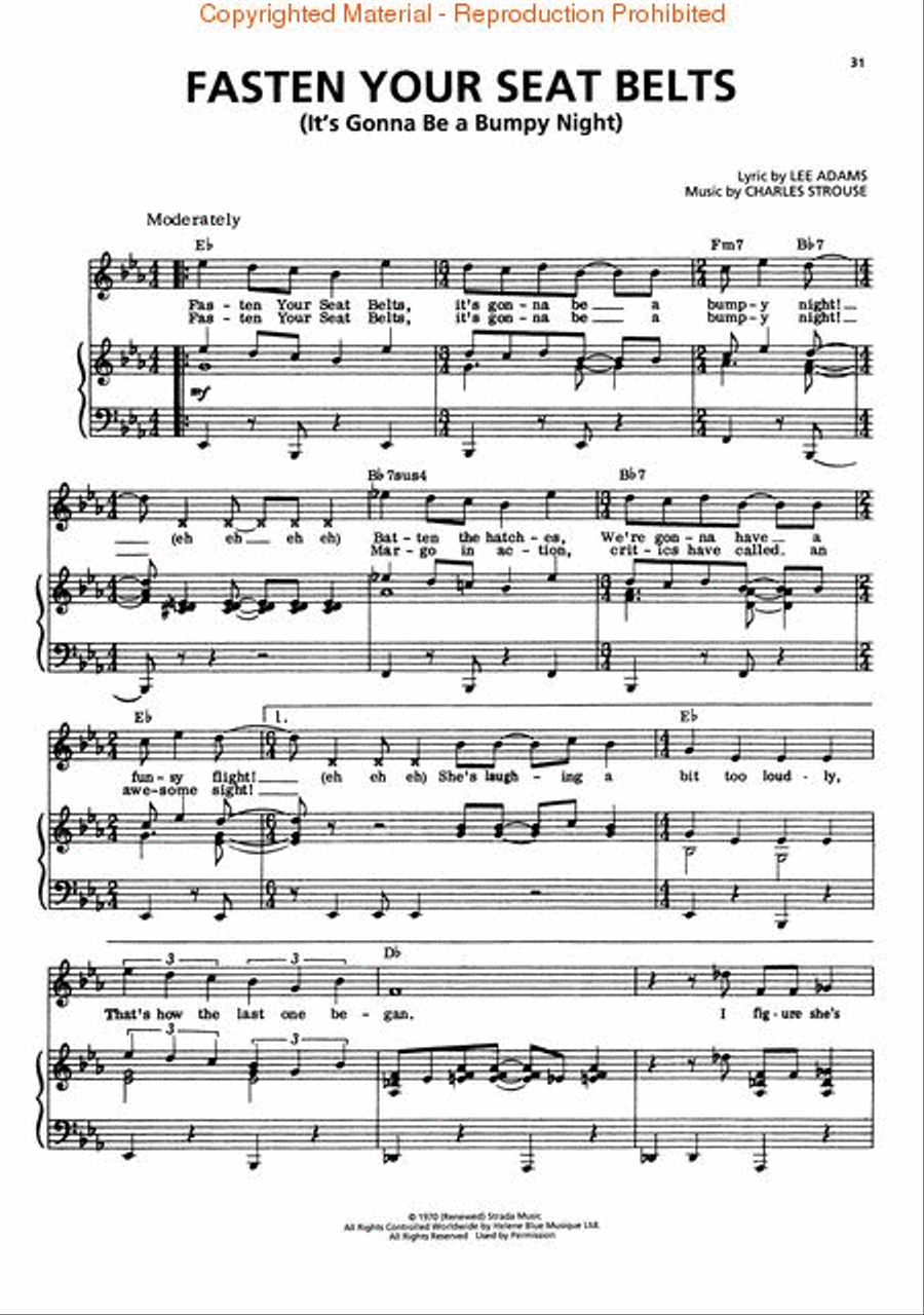 Applause Piano, Vocal, Guitar scores gallery preview page 4