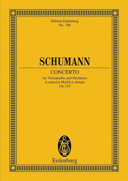 Cello Concerto in A minor, Op. 129