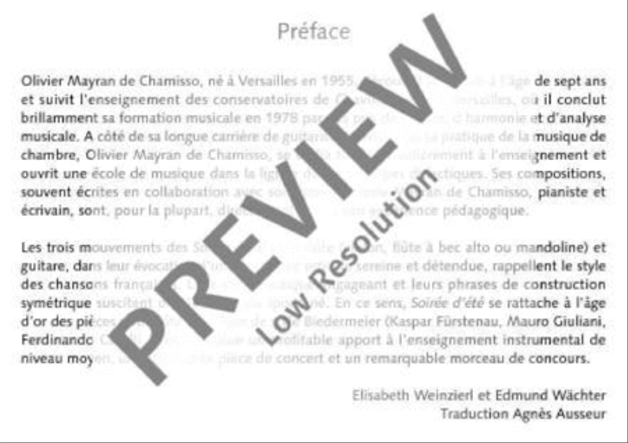 Summer Evening Flute scores gallery preview page 4