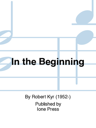 On the Nature of Creation: 1. In the Beginning