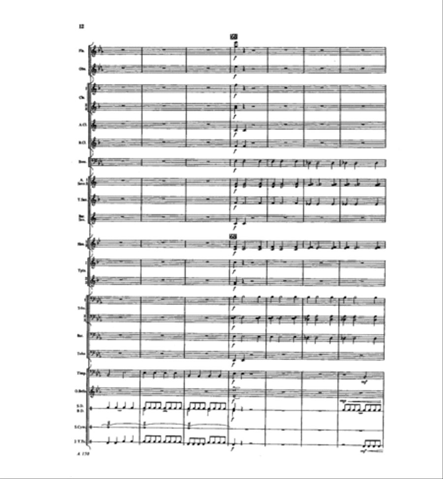 Ritual and Capriccio Concert Band scores gallery preview page 12