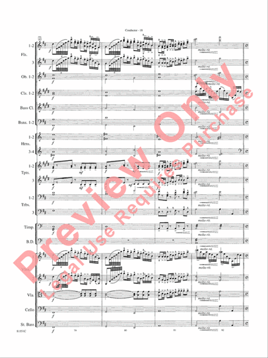 Toccata Full Orchestra scores gallery preview page 21