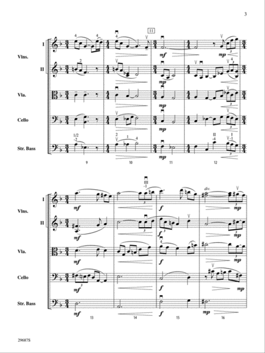 Contemplation String Orchestra scores gallery preview page 3