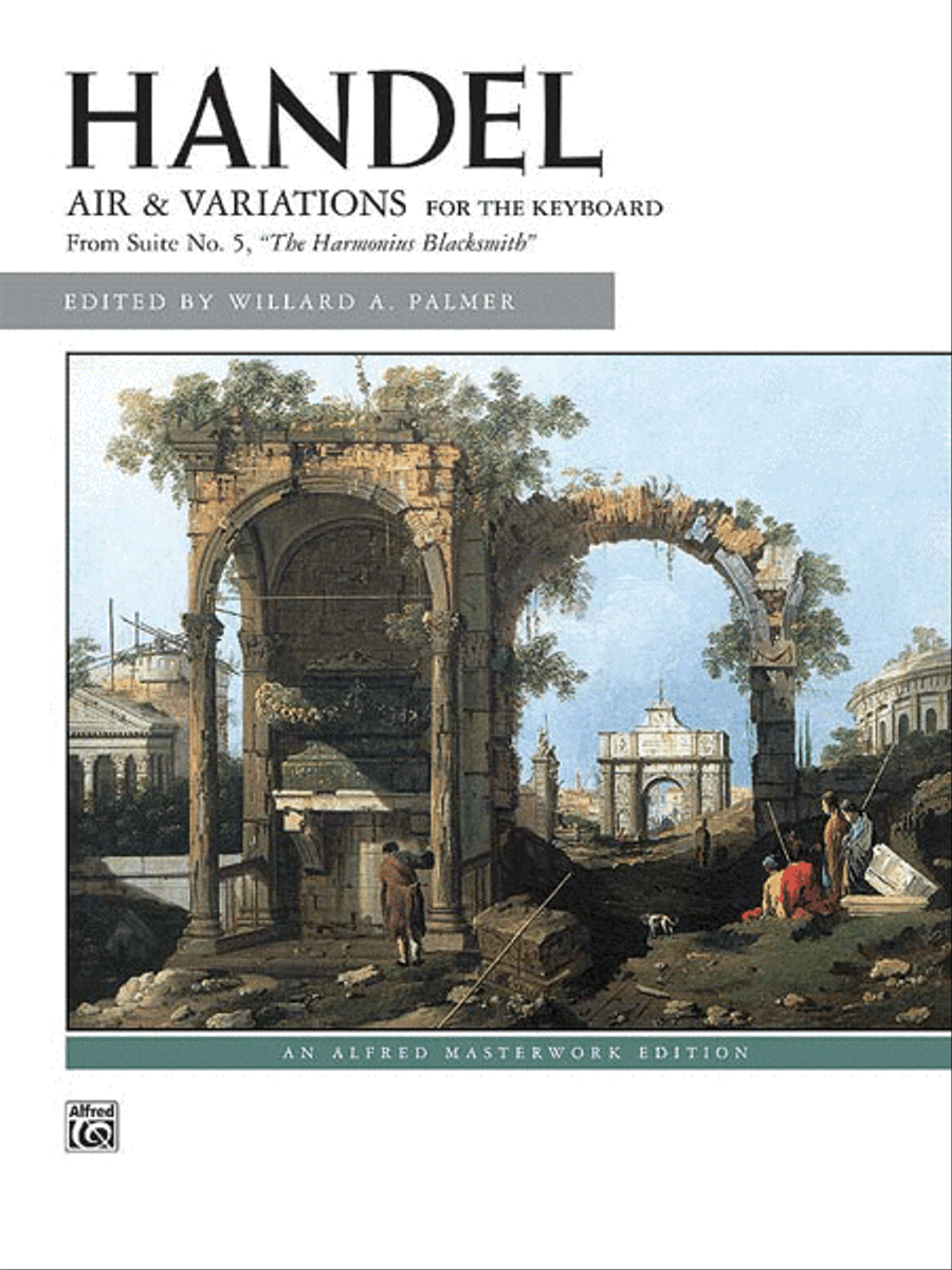 Air & Variations (The Harmonious Blacksmith) Small Ensemble scores gallery preview page 1